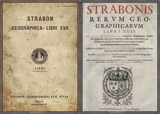 Strabon'un Geographika adlı eserinin 1620 basımı