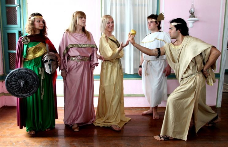 Aeneas'ın Rotası Çalıştayı Tiyatro Etkinliği Resmi