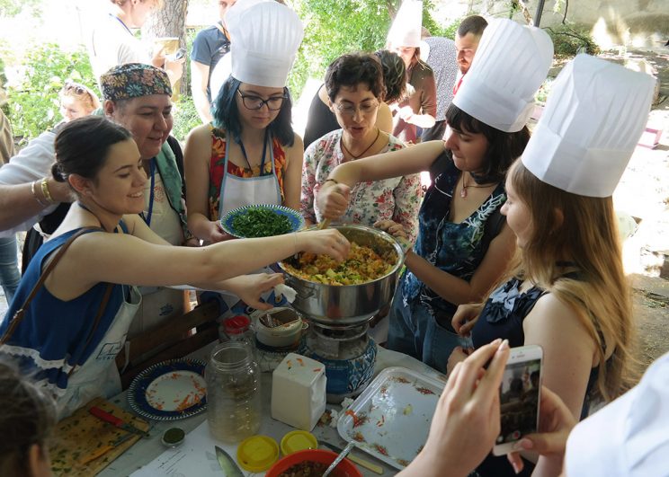 Erasmus Projesi Yöresel Yemek Hazırlama Etkinliği