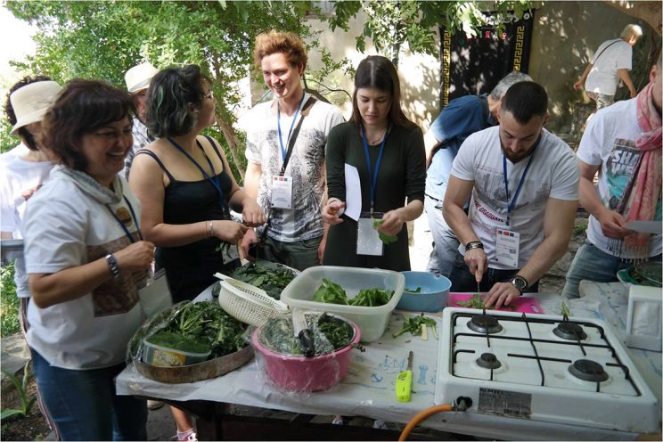 Erasmus Projesi Yöresel Yemek Hazırlama Etkinliği