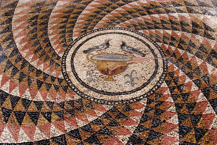 Kışlık Triclinium Zemin Mozaik