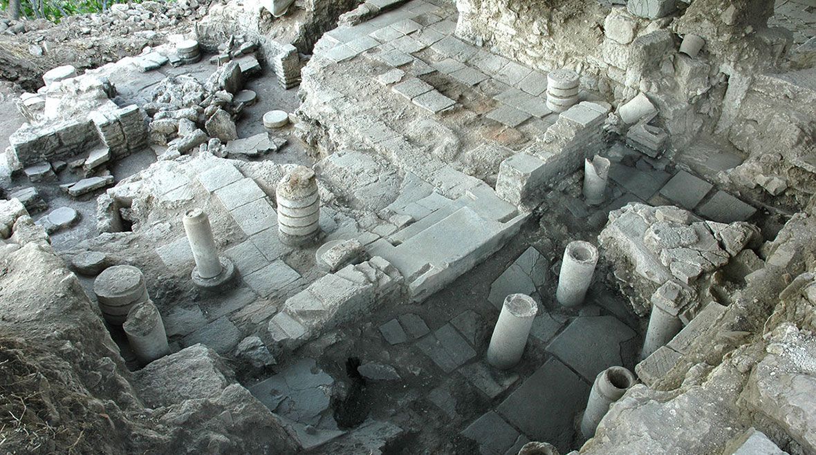 MS 6. Yüzyılda İkincil Kullanım Görmüş Olan Caldarium